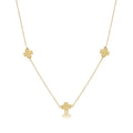 choker simplicity chain gold - signature cross gold