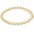 Gameday Hope Grateful 5mm Bead Bracelet - White